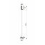 Geeti Design Hanglamp Quiberon 1L - Nikkel Mat
