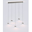 Geeti Design Hanglamp Quiberon 5L - Nikkel Mat