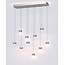 Geeti Design Hanglamp Quiberon 10L - Nikkel Mat