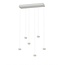 Geeti Design Hanglamp Quiberon 6L - Wit