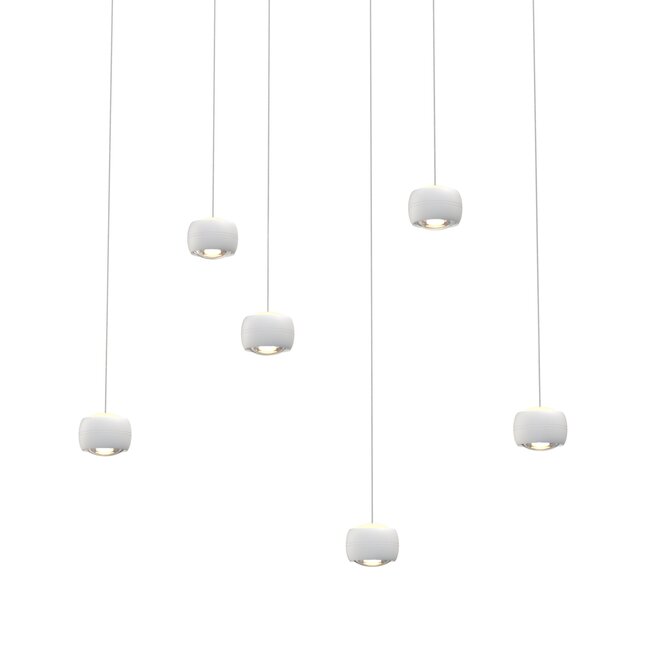 Geeti Design Hanglamp Quiberon 6L - Wit