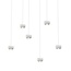 Geeti Design Hanglamp Quiberon 6L - Wit