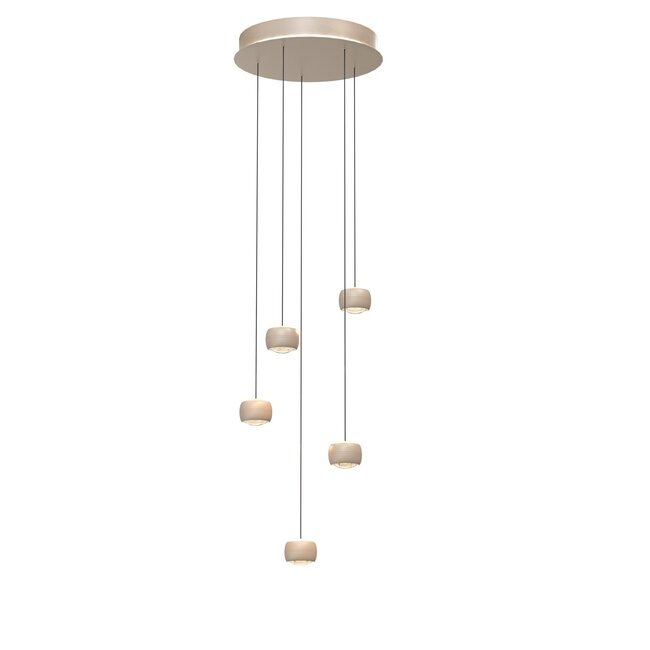 Geeti Design Hanglamp Quiberon 5L Vide - Zand