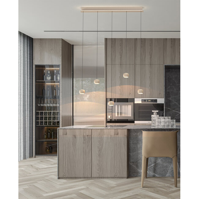 Geeti Design Hanglamp Quiberon 5L - Zand