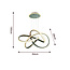 Geeti Design Hanglamp Bandol 1L - Zwart/Chroom