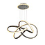Geeti Design Hanglamp Bandol 1L - Zwart/Chroom