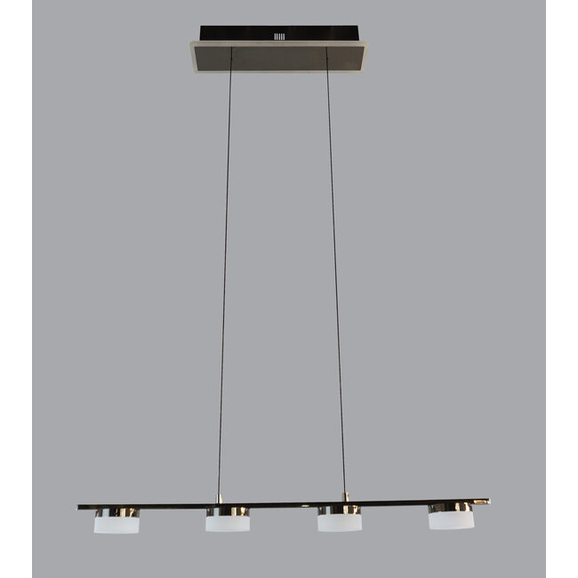 Geeti Design Hanglamp Cassis 5L - Zwart/Chroom