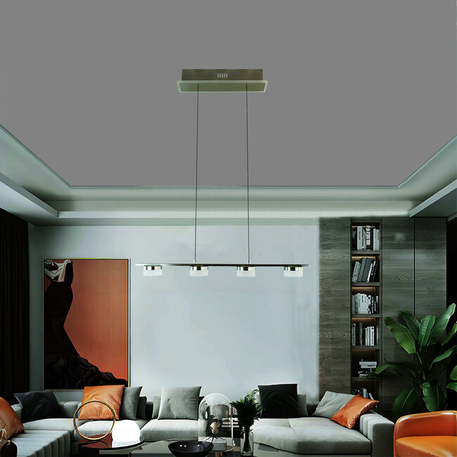 Geeti Design Hanglamp Cassis 5L - Nikkel Mat