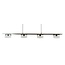 Geeti Design Hanglamp Cassis 5L - Nikkel Mat
