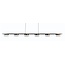 Geeti Design Hanglamp Cassis 7L - Zwart/Chroom