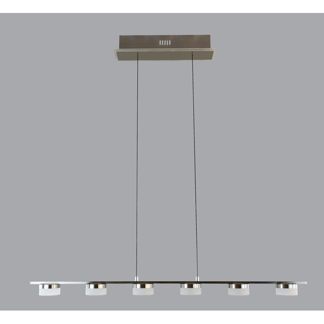 Geeti Design Hanglamp Cassis 7L - Nikkel Mat
