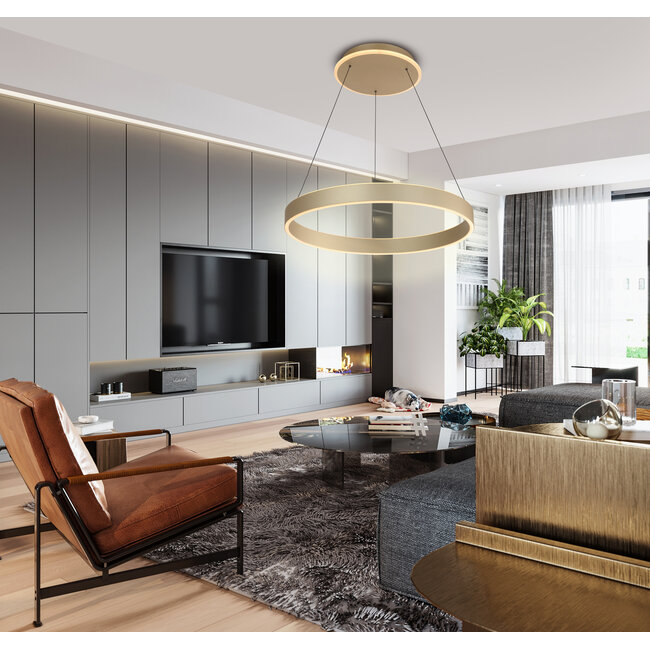 Geeti Design Hanglamp Marling 2L - Goud