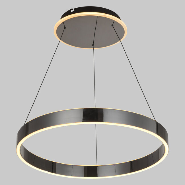Geeti Design Hanglamp Marling 2L - Zwart/Chroom