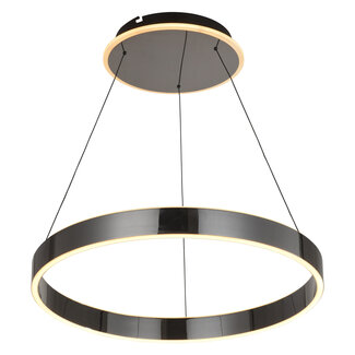 Geeti Hanglamp Marling 2L - Zwart/Chroom