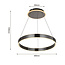 Geeti Design Hanglamp Marling 2L - Zwart/Chroom