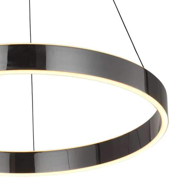 Geeti Design Hanglamp Marling 2L - Zwart/Chroom