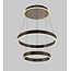Geeti Design Hanglamp Marling 3L - Zwart/Chroom