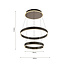 Geeti Design Hanglamp Marling 3L - Zwart/Chroom