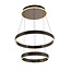 Geeti Design Hanglamp Marling 3L - Zwart/Chroom