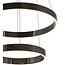 Geeti Design Hanglamp Marling 3L - Zwart/Chroom