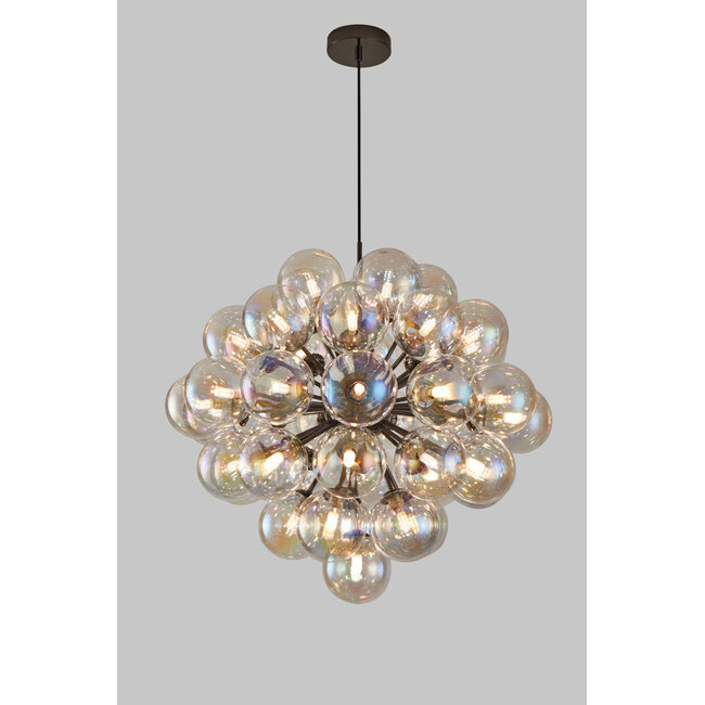 Geeti Design Hanglamp Portofino 44L Vide - Zwart/Chroom