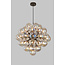 Geeti Design Hanglamp Portofino 44L Vide - Zwart/Chroom