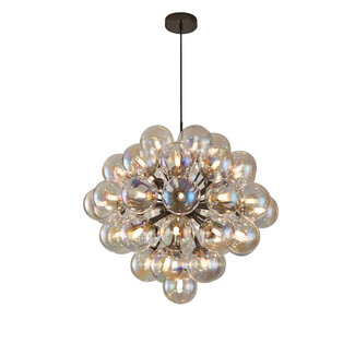 Geeti Hanglamp Portofino 44L Vide - Zwart/Chroom