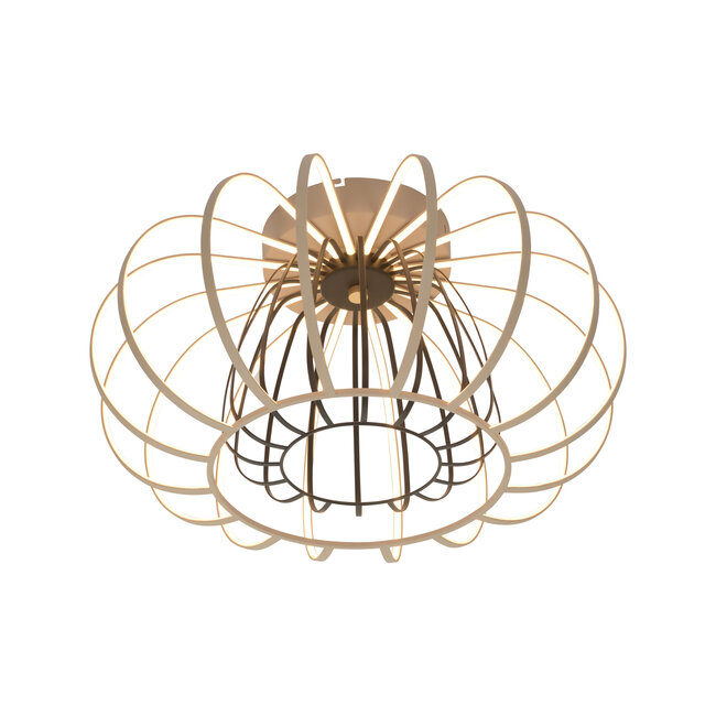Geeti Design Plafondlamp Salo 55 cm - Zand/Zwart