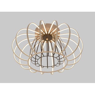 Geeti Plafondlamp Salo 55 cm - Zand/Zwart