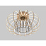Geeti Design Plafondlamp Salo 55 cm - Zand/Zwart