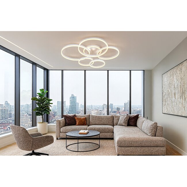 Geeti Design Plafondlamp Ravello 85,5 cm - Wit