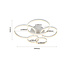 Geeti Design Plafondlamp Ravello 85,5 cm - Wit