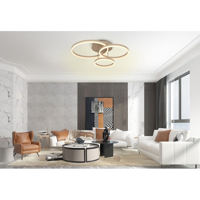 Geeti Design Plafondlamp Ravello 62,5 cm - Zand