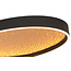 Geeti Design Plafondlamp Bormes 35 cm - Zwart/Goud