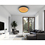 Geeti Design Plafondlamp Bormes 60 cm - Zwart/Goud