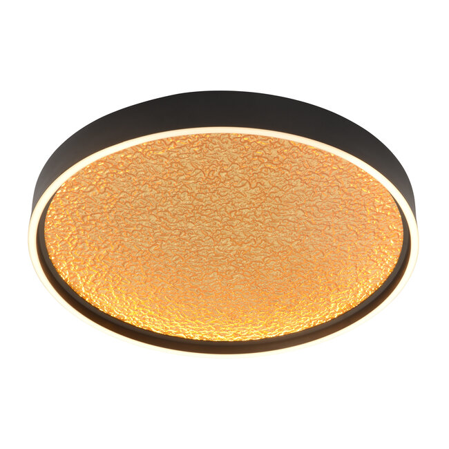 Geeti Design Plafondlamp Bormes 60 cm - Zwart/Goud