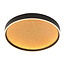 Geeti Design Plafondlamp Bormes 60 cm - Zwart/Goud