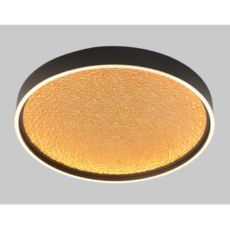 Geeti Plafondlamp Bormes 60 cm - Zwart/Goud