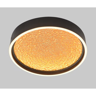 Geeti Plafondlamp Bormes 40 cm - Zwart/Goud