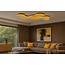 Geeti Design Plafondlamp Bormes 42 cm - Zwart/Goud