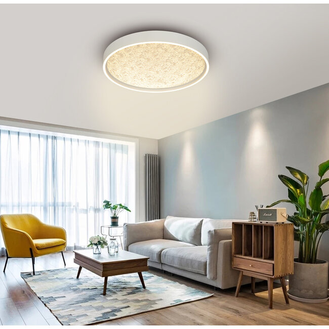 Geeti Design Plafondlamp Bormes 60 cm - Wit