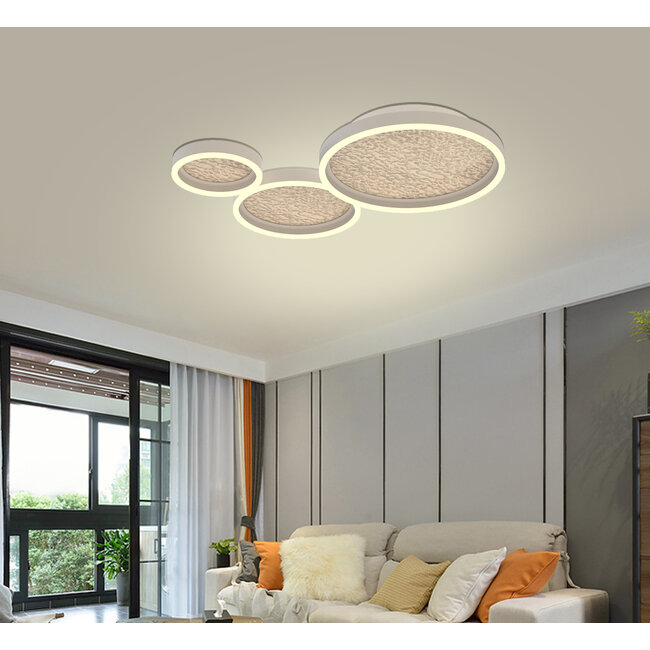 Geeti Design Plafondlamp Bormes 58 cm - Zand