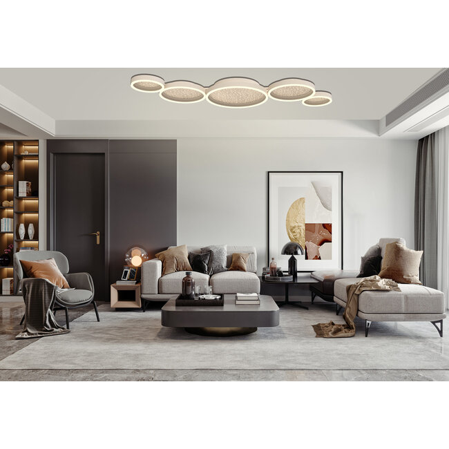 Geeti Design Plafondlamp Bormes 42 cm - Zand