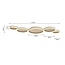 Geeti Design Plafondlamp Bormes 42 cm - Zand