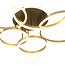 Geeti Design Plafondlamp Schenna 104,5 cm - Zwart/Goud