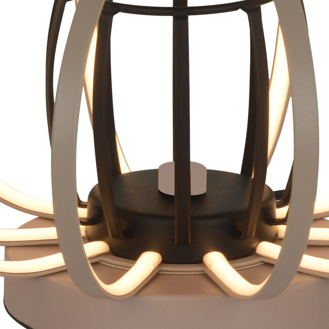 Geeti Design Tafellamp Salo - Zand/Zwart
