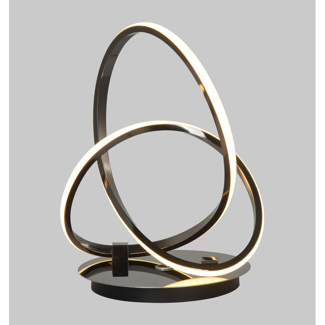 Geeti Design Tafellamp Bandol - Zwart/Chroom