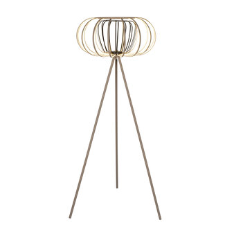Geeti Vloerlamp Salo - Zand/Zwart