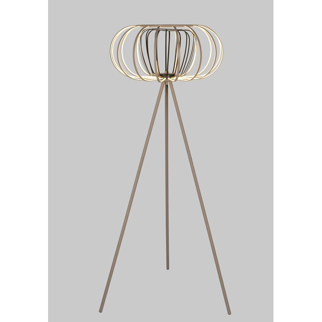 Geeti Design Vloerlamp Salo - Zand/Zwart