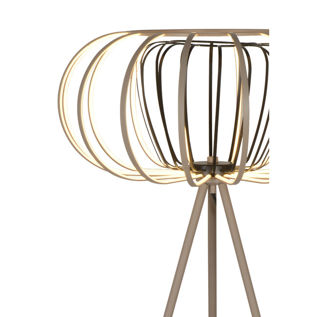 Geeti Design Vloerlamp Salo - Zand/Zwart